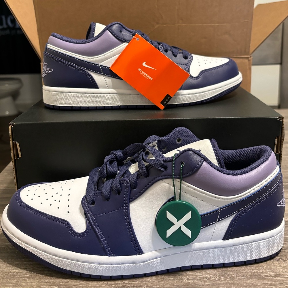 Jordan 1 Low Sky J Purple (women’s 9.5)